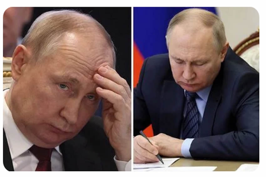 Vladimir Poutine « tombe dans les escaliers de sa résidence » et » s’est souillé… »