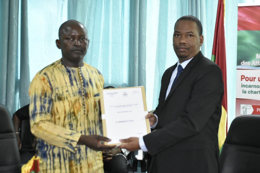 Burkina Faso: Marc G. Ouédraogo, le secrétaire général du ministère en charge de l'urbanisme installé
